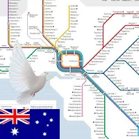 Melbourne Metro Train Bus Map