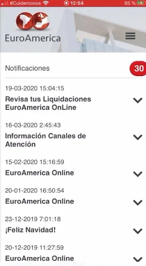 Mi Pension Screenshot 2