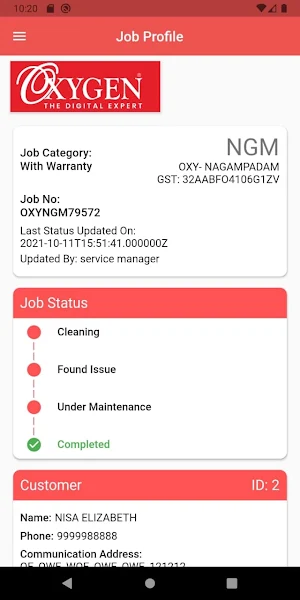 O2Care Screenshot 3