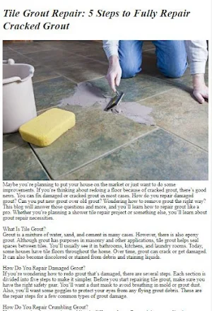 Bathroom Repair Tutorial Screenshot 3