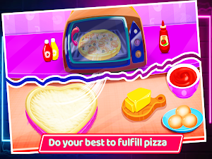 Pizza Maker Kitchen Cooking Game For Girls Screenshot 3
