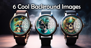 Magic Skull Watch Face Screenshot 1