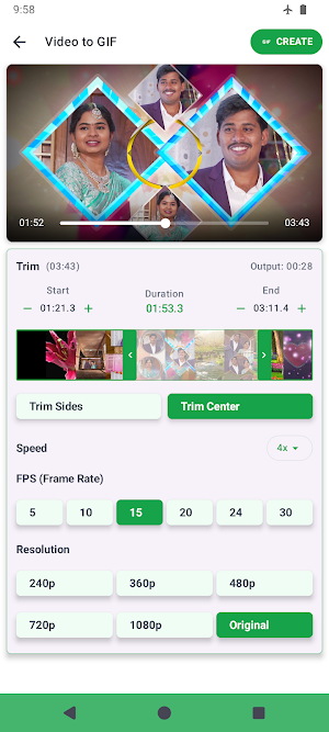 Video to GIF Converter & Maker Screenshot 2