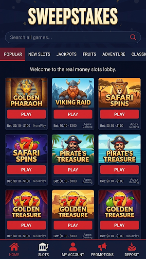 Sweepstakes Screenshot 3