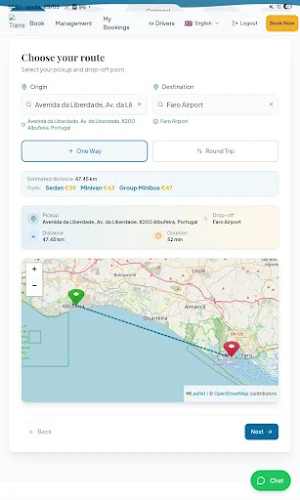 Faro Airport Transfers Screenshot 1