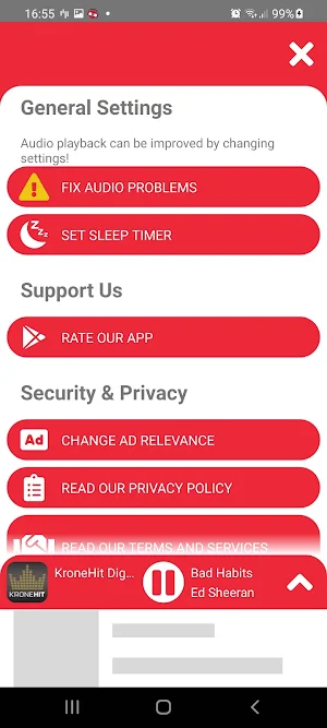 Austria Radio – Austrian AM & FM Radio Tuner Screenshot 2