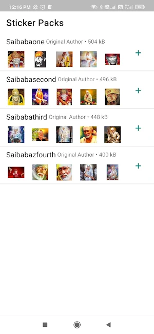 Sai Baba Stickers Screenshot 0