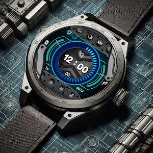 Dash B07 Wear OS Watch Face Screenshot 0