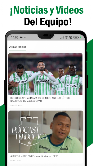 Live Atlético Colombia Futbol Screenshot 0