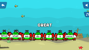 Learn English Game-Grab a Crab Screenshot 2