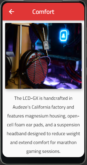 Audeze LCD-GX guide Screenshot 2