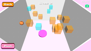 Cubeong 3D - ball & block hit Screenshot 1
