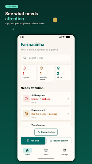Farmacinha: Medicine Cabinet Screenshot 0
