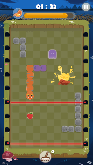 Hungry Lizard-Retro Snake Game Screenshot 2