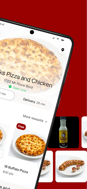 Franks Pizza and Chicken Screenshot 1