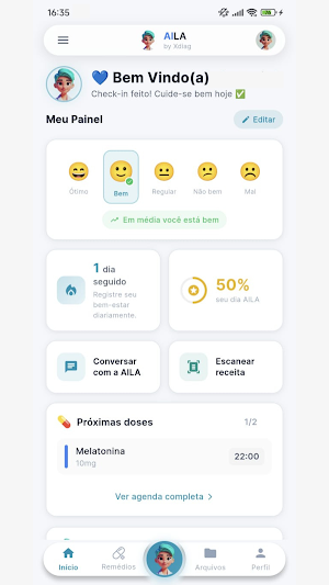 AILA - Assistente de Saúde IA Screenshot 0