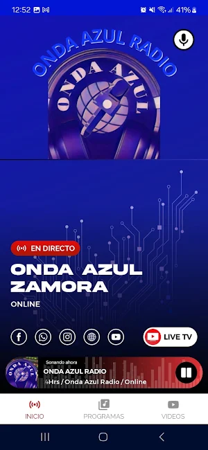 Onda Azul Zamora Screenshot 1