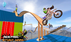 Bike Racing : Adventure Stunts Screenshot 1