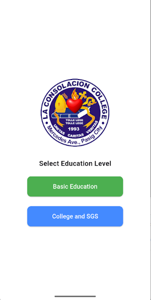 LCC Pasig Mobile Portal Screenshot 0