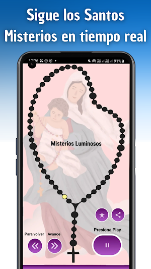 El Santo Rosario en Audio Screenshot 2