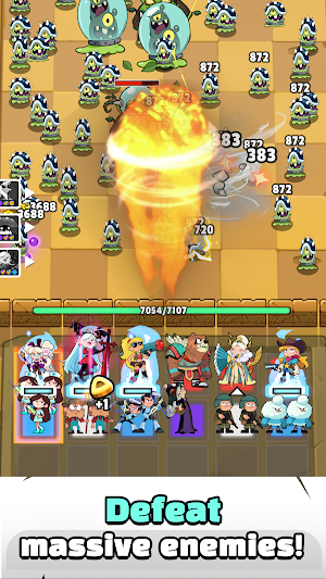 Lucky Assemble: Merge&Defense Screenshot 3