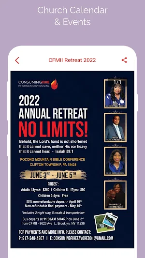 Consuming Fire Ministries Inc. Screenshot 1