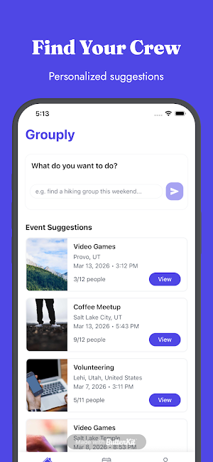 Grouply - Meet Your People Screenshot 0