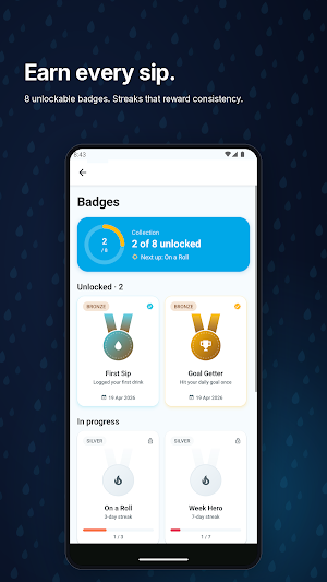Hydration Reminder – Offline Screenshot 3