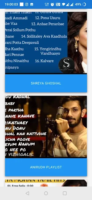 Tamil Songs Screenshot 2