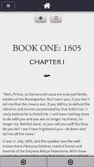 War and Peace Leo Tolstoy Screenshot 3