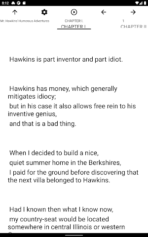 Book, Mr. Hawkins' Humorous Ad Screenshot 3