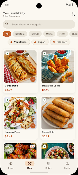 Olivia Kitchen Screenshot 1