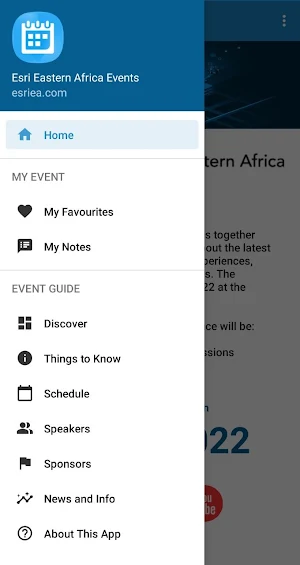 Esri Eastern Africa Events Screenshot 0