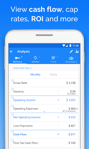 DealCheck: Real Estate Calculator & Analysis Screenshot 1