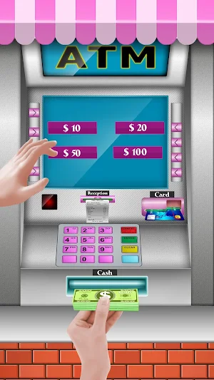 Learn ATM & Vending Machine: Credit Card Simulator Screenshot 2