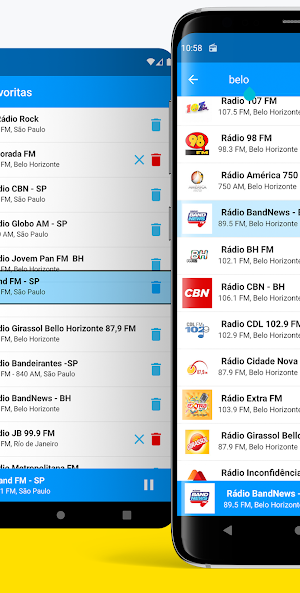 Radio Brasil FM - Radio FM & AM & Radio online Screenshot 1