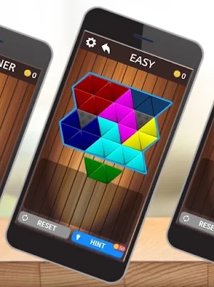 Triangle Block Puzzle – Free Tangram Games Screenshot 1
