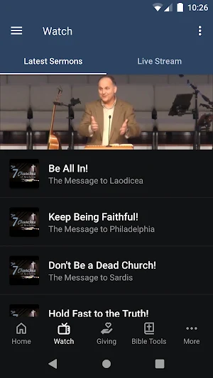Ephesus Baptist Church Screenshot 1