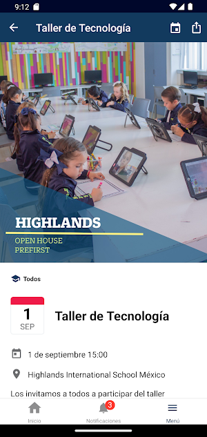 Highlands Int. School México Screenshot 1