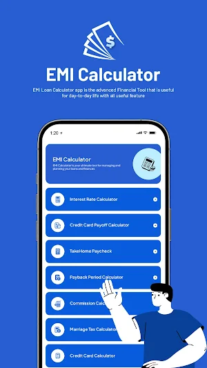 Loancash - EMI Loan Calculator Screenshot 0