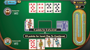 Cribbage Deluxe Screenshot 1