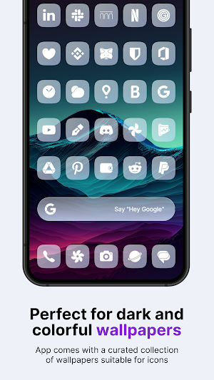 Ares Arctic Minimal Icon Pack Screenshot 1