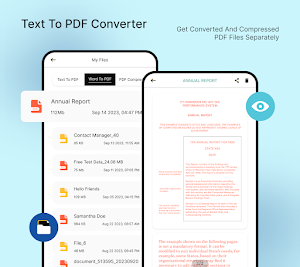 Text Note To PDF Converter Screenshot 3