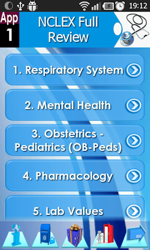 NCLEX Nursing Full Exam Review Screenshot 0
