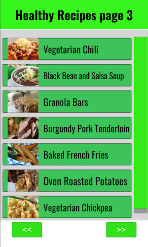 Delicious Healthy Recipes Idea Screenshot 1
