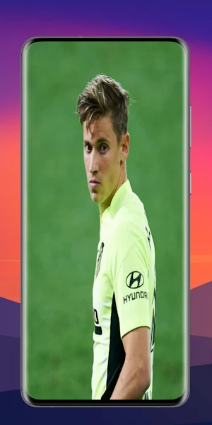 Marcos Llorente 4K Wallpaper Screenshot 2