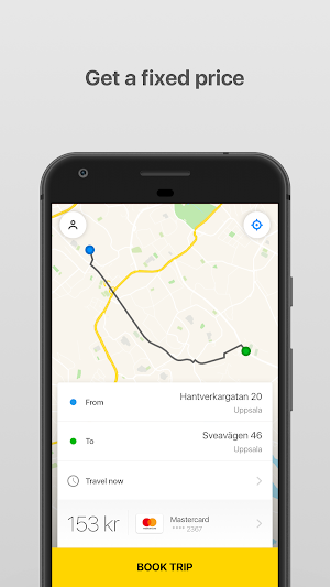 Uppsala Taxi 100 000 Screenshot 1