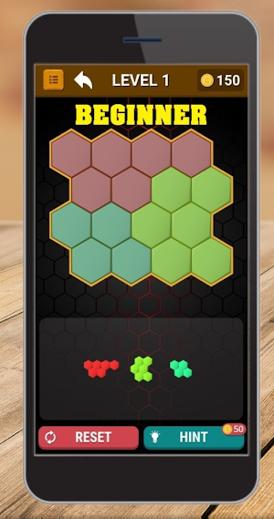 Hexa Block Puzzle Game – Solve the Hexa Puzzle Screenshot 1