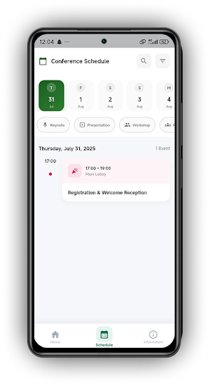 CANPAD Conference App Screenshot 0