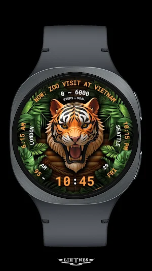 Jungle Watch Face 104 Screenshot 0